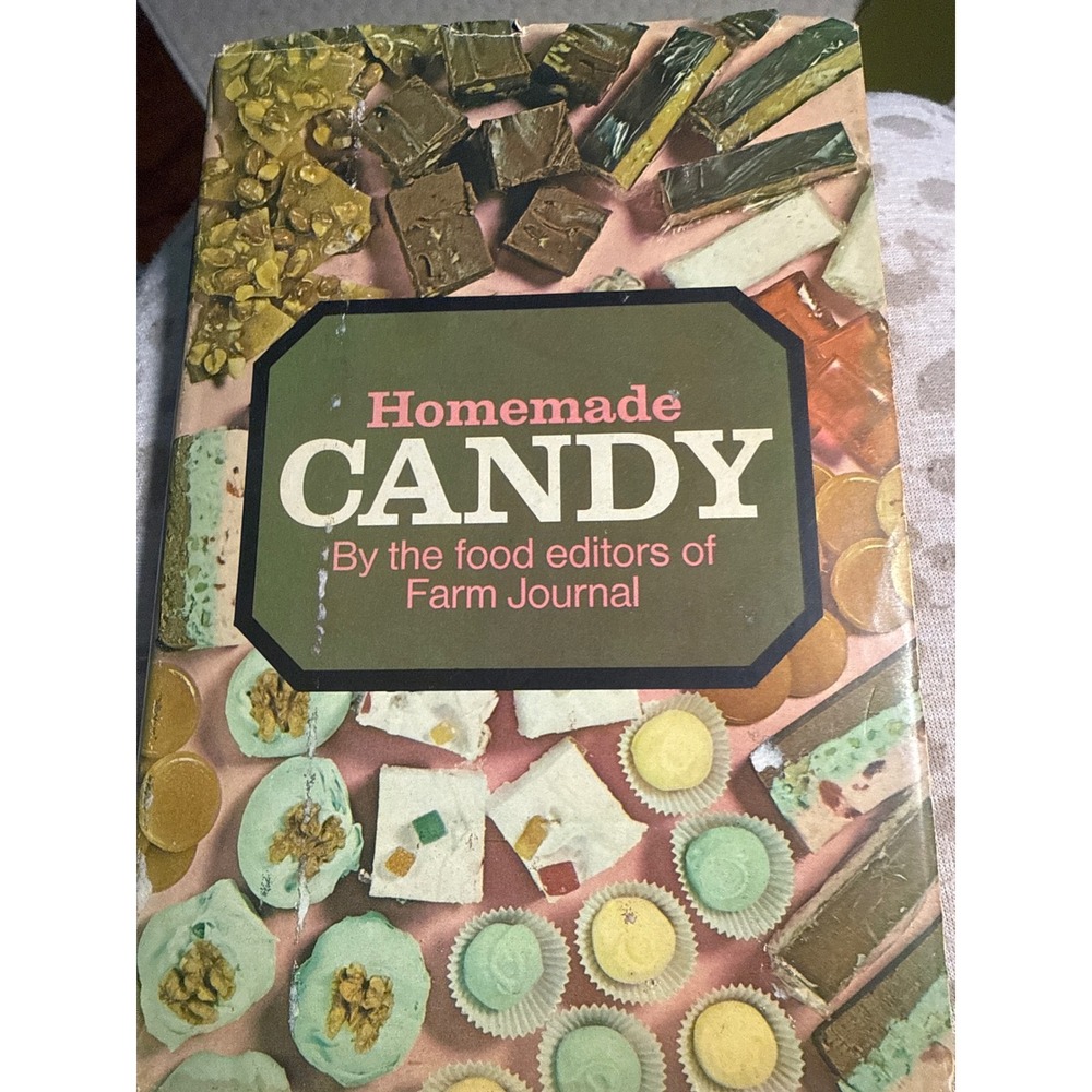 Homemade Candy Farm Journal Food Editors 1970 Hardcover Vintage Cookbook Retro